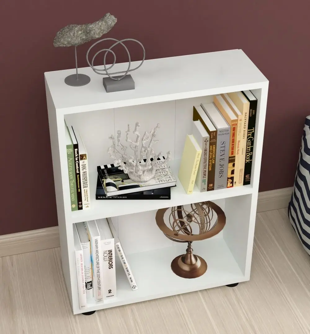Стеллаж Fabulous Shelves Chipboard 2 полки (White) - 5