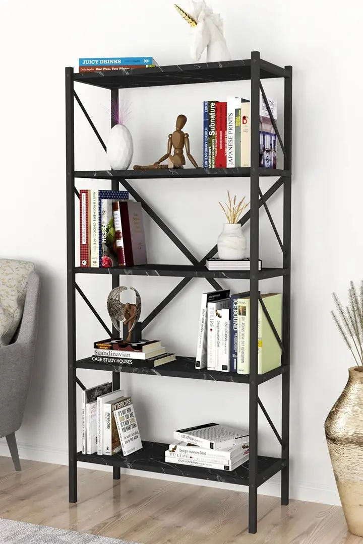 Стеллаж Fabulous Shelves Metal 5 секции (Marble) - 6