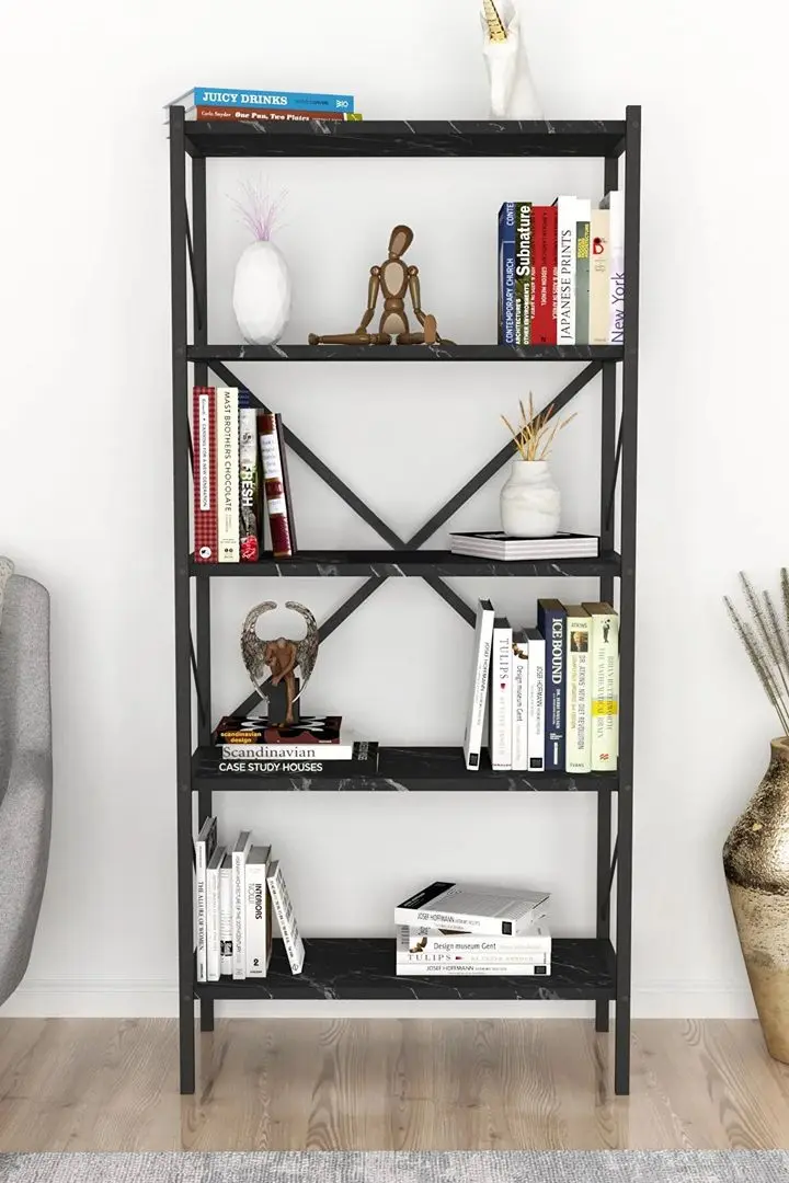 Стеллаж Fabulous Shelves Metal 5 секции (Marble) - 5