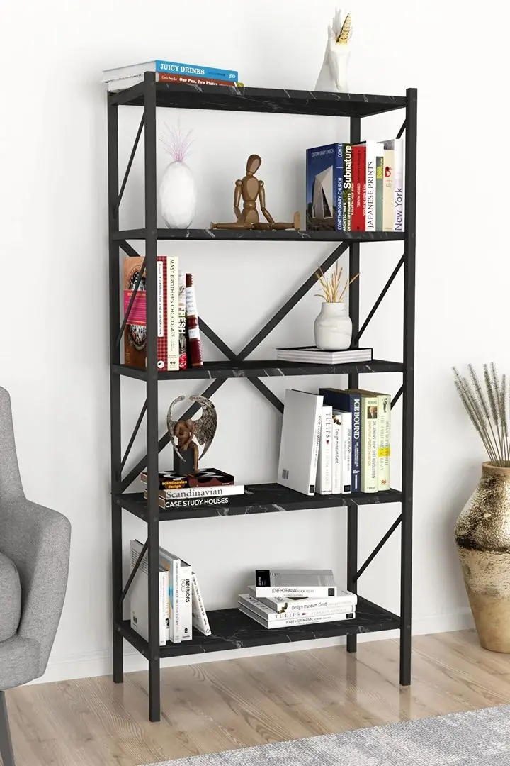 Стеллаж Fabulous Shelves Metal 5 секции (Marble)