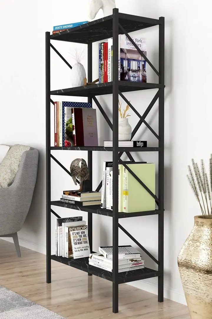 Стеллаж Fabulous Shelves Metal 5 секции (Marble) - 4