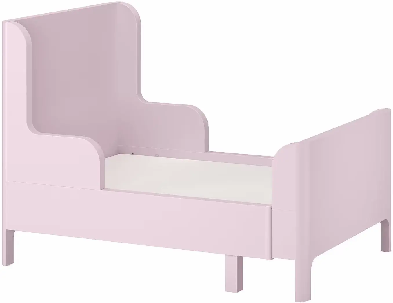 Pat extensibil Ikea Busunge 80x200 (Roz Deschis)