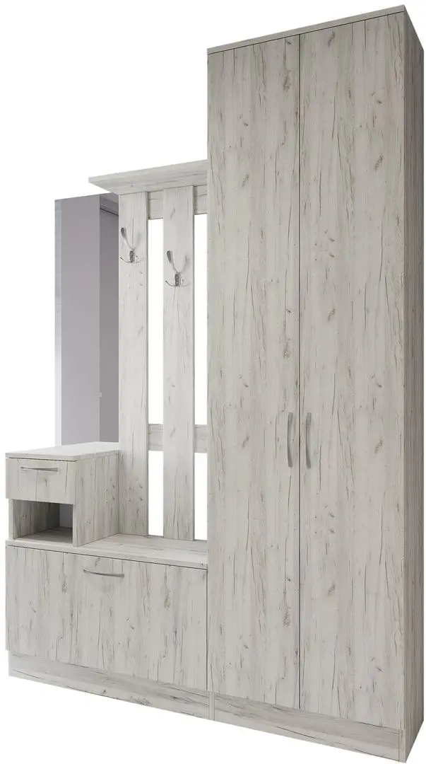 Прихожая МЛ-мебель ML-4 Nr.1 (Артвуд Светлый)