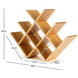 Suport pentru sticle Costway JV10233NA (Bamboo) Thumb