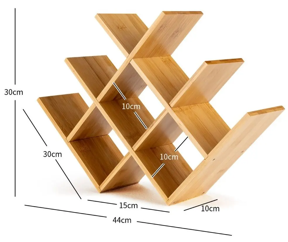 Suport pentru sticle Costway JV10233NA (Bamboo)