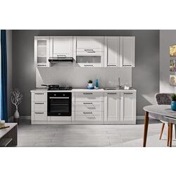 Bucatarie modulara Ambianta Felicia 2.6m (Alb) Thumb