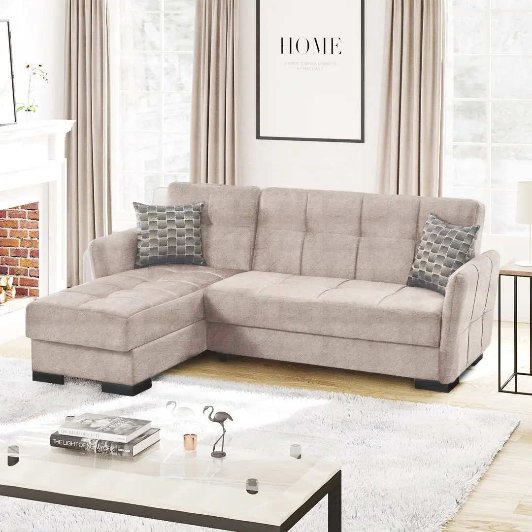 Canapea de colt Fabulous Suny 02-100 (Beige Light)