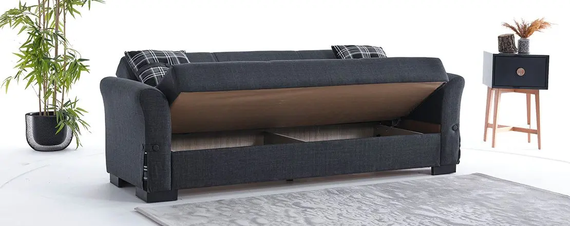 Canapea Fabulous Filamingo 2-locuri 58-002 (Dark Gray)