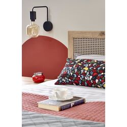 Кровать Halmar Borneo Loz 160x200 (Artisan Oak/Black) Thumb