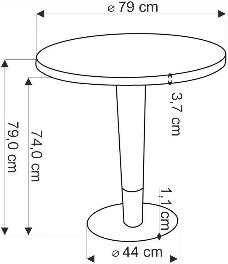 Стол Halmar Morata (White Marble/Black/Gold)
