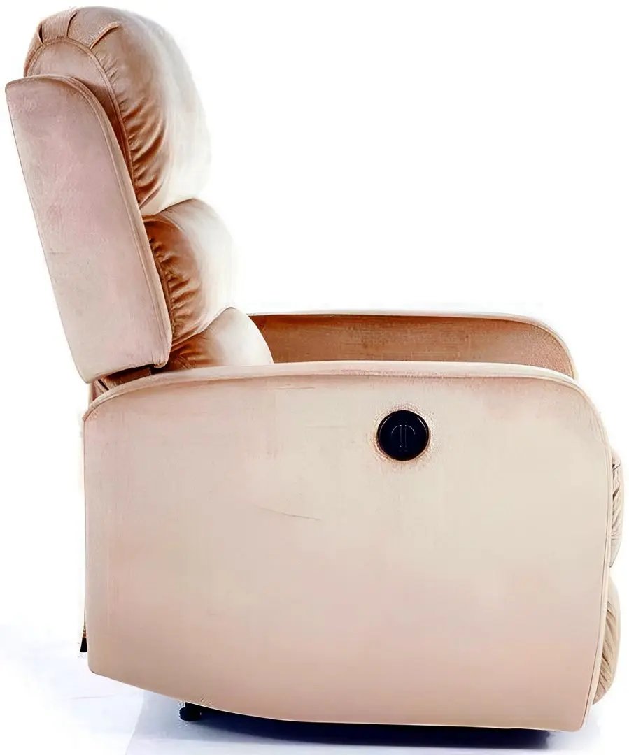 Fotoliu-recliner Signal Pegaz Velvet (Beige)