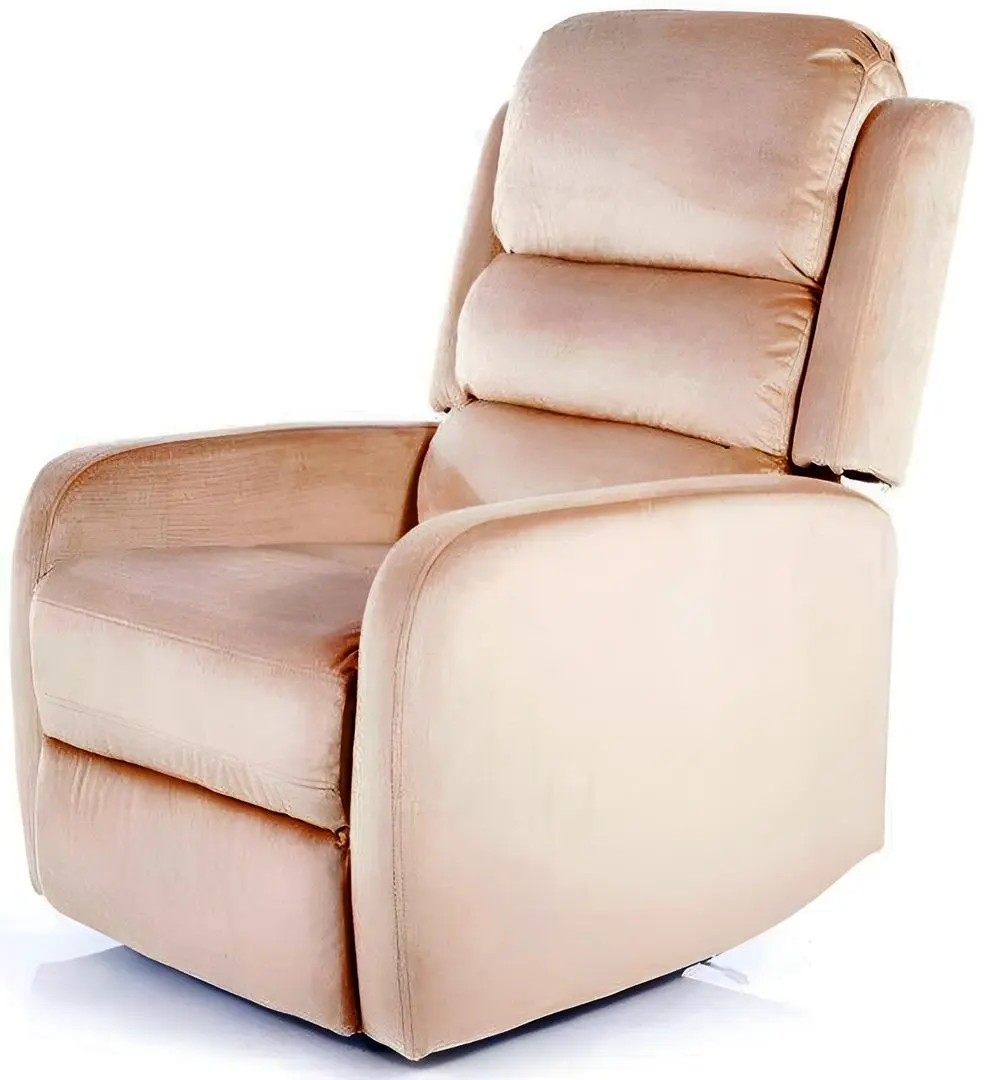 Fotoliu-recliner Signal Pegaz Velvet (Beige)