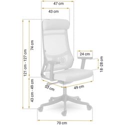 Кресло Sofotel Brema (Grey/Black) Thumb