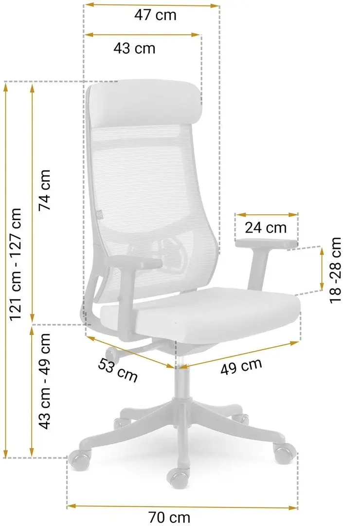 Кресло Sofotel Brema (Grey/Black)