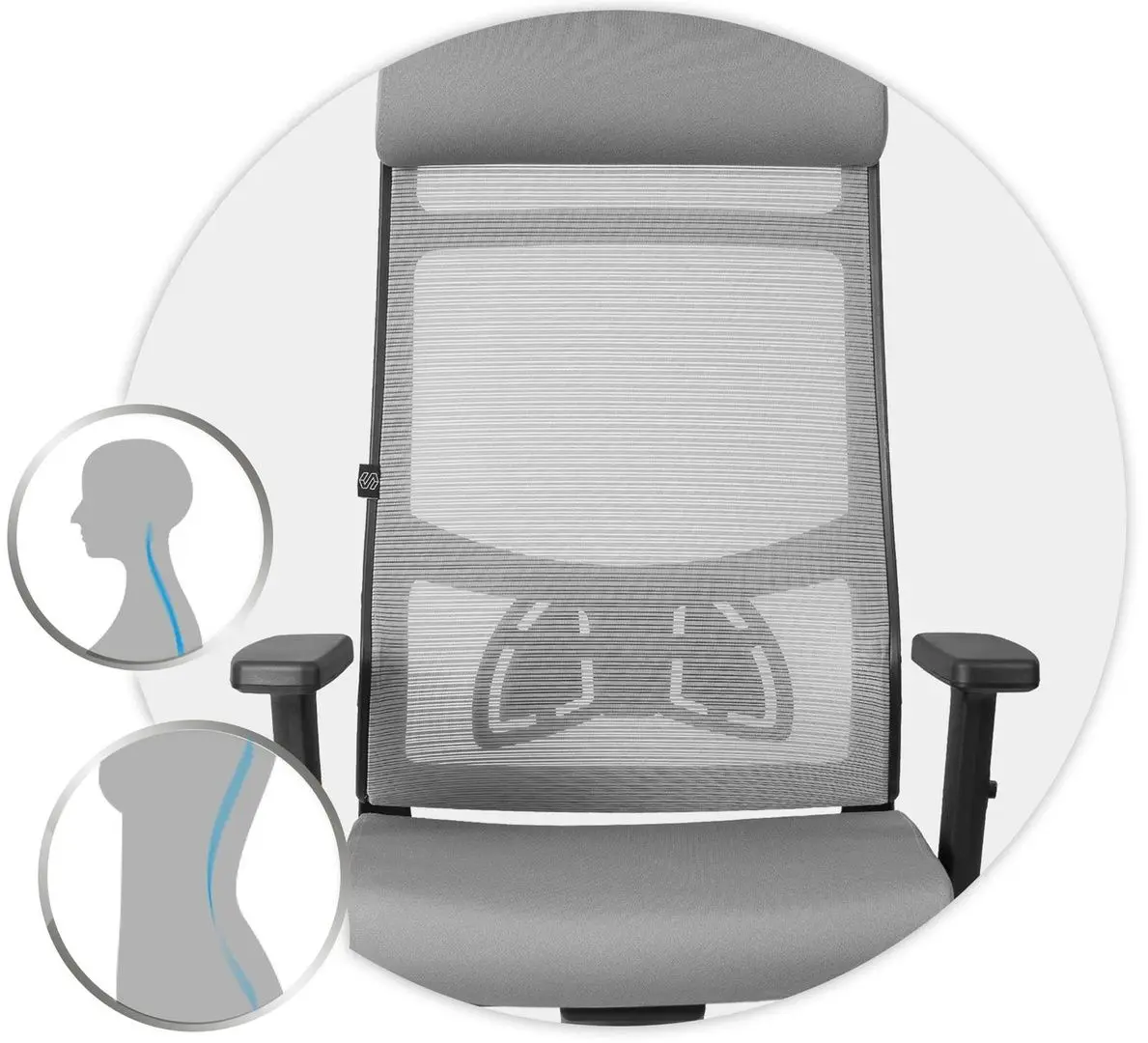 Кресло Sofotel Brema (Grey/Black)