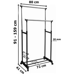 Стойка для одежды Procart SKY107 (White) Thumb
