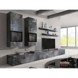 Гостиная Helvetia Baros №10 (Slate/Black) Thumb