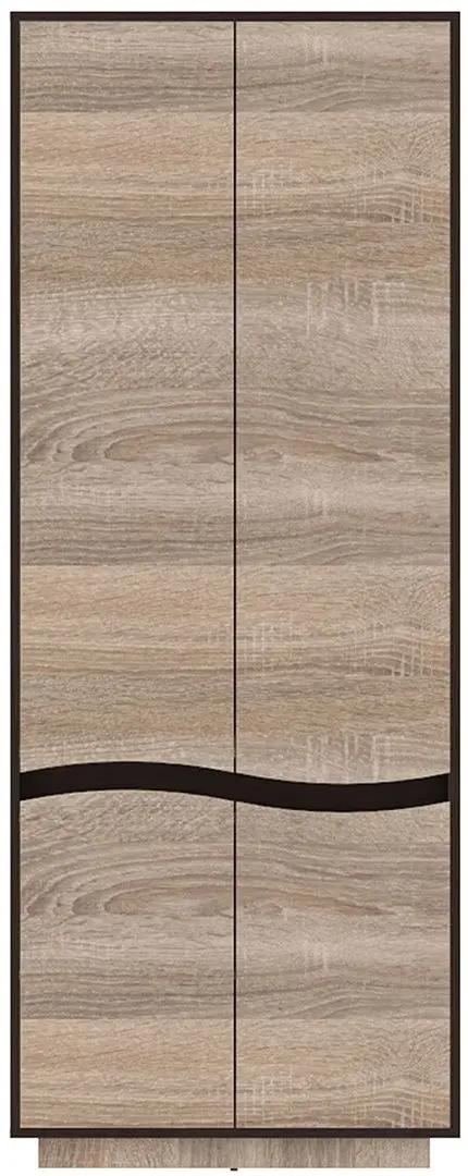 Living Yasen Jeneva 2.45m (Sonoma Oak Truffle/Wenge Magic)