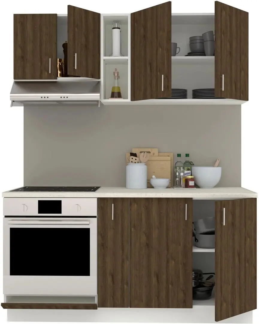 Кухня Haaus Karo V7 1.6м (Bronze Oak/White)