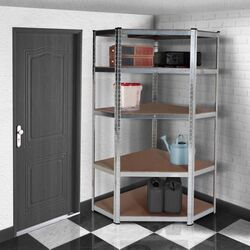 Стеллаж Strend Pro RAT80 180x90x40см (Silver/Brown)