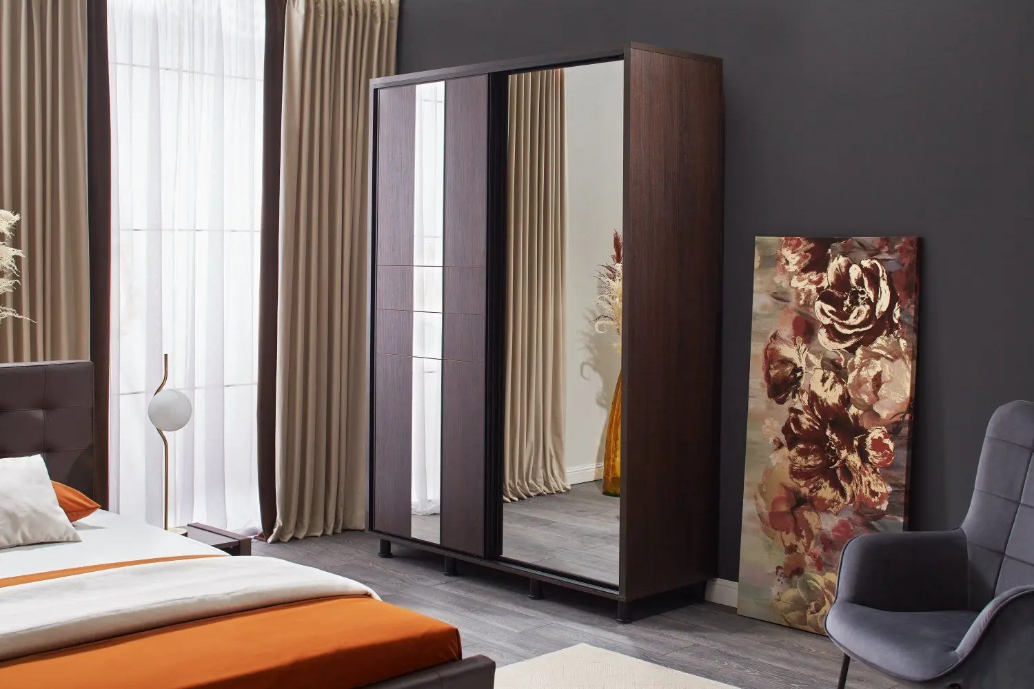 Спальня Ambianta Rio I (Сонома Темный)