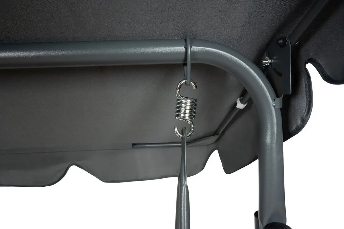 Скамья-качели с тентом Malatec 2117 (Grey) - 6