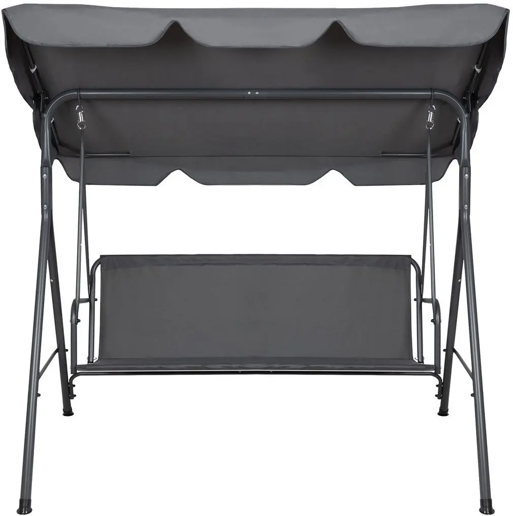 Скамья-качели с тентом Malatec 2117 (Grey) - 11