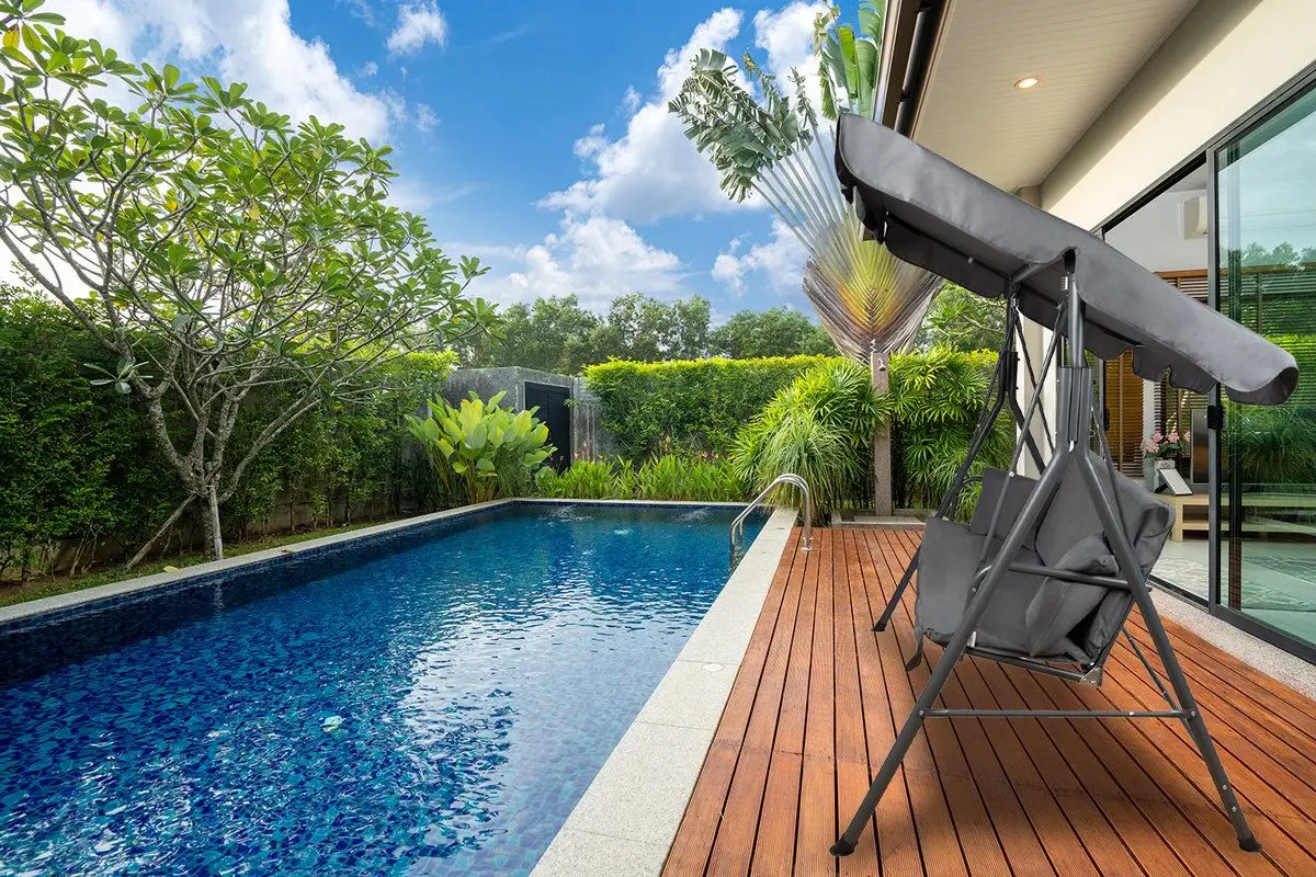 Скамья-качели с тентом Malatec 2117 (Grey) - 3