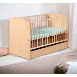 Patuc Klups Karolina II cu sertar + saltea Confort II 8cm (Pine)