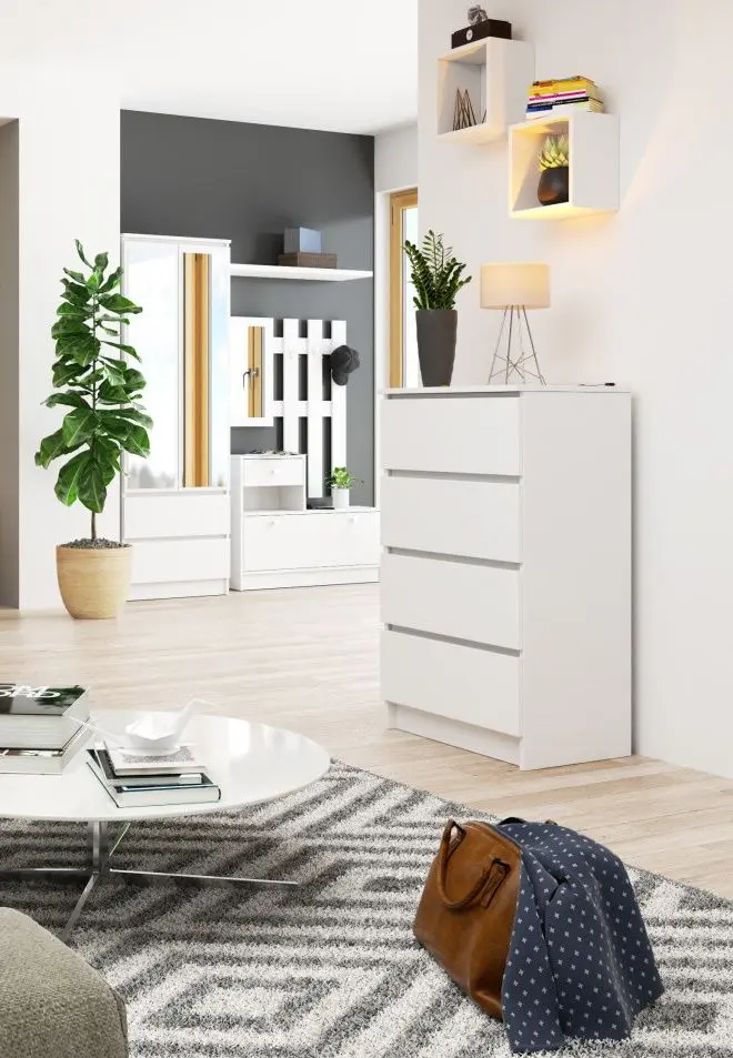 Комод Akord K60 4SZ (White)