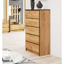 Comoda Akord K60 5SZ (Craft Oak)