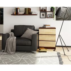 Comoda Akord K60 3SZ (Wenge/Sonoma Oak)