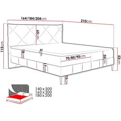 Pat continental Mirjan24 Sagiro/Grace 180x200 (Green) Thumb