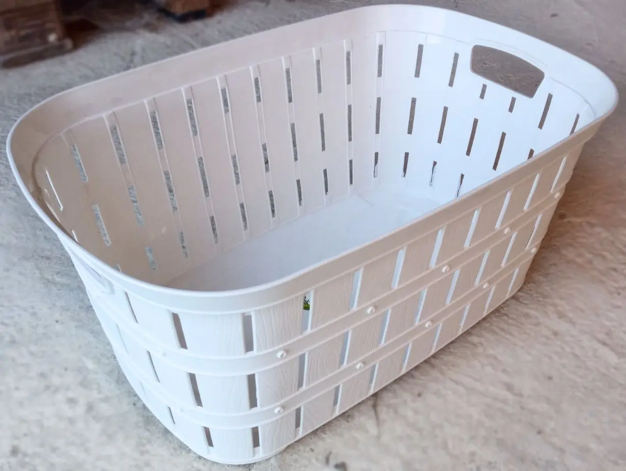 Cos pentru rufe Violet House Bambu 1040 (White)