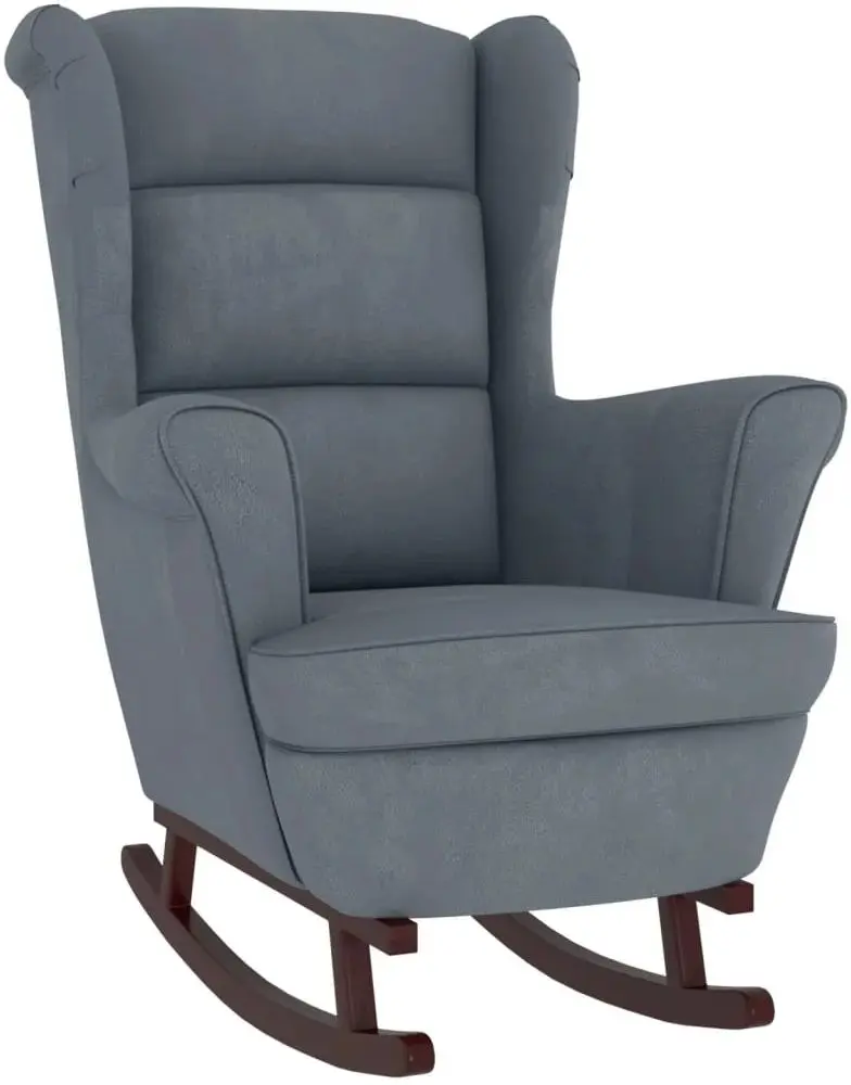 Fotoliu balansoar VidaXL 329364 (Dark Grey)