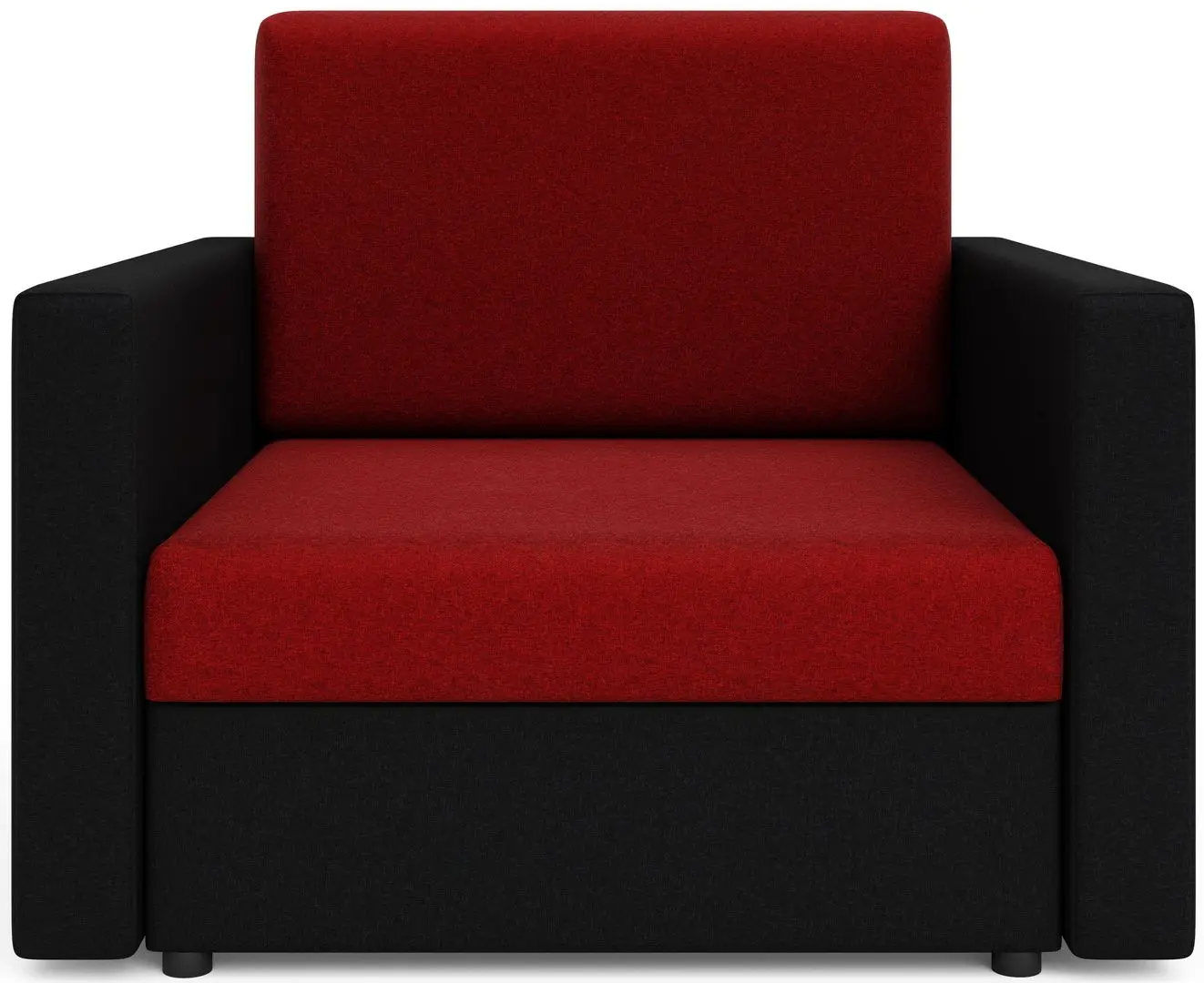 Fotoliu Space Meble Amerykanka Heven 80 Sawana 13/Sawana 14 (Red/Black)