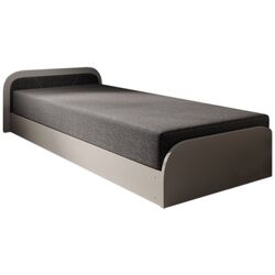 Кровать Eltap Parys 80x190 Sawana 05 Left (Grey/Dark Grey) Thumb