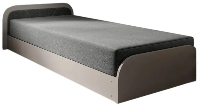 Кровать Eltap Parys 80x190 Sawana 21 Left (Grey)