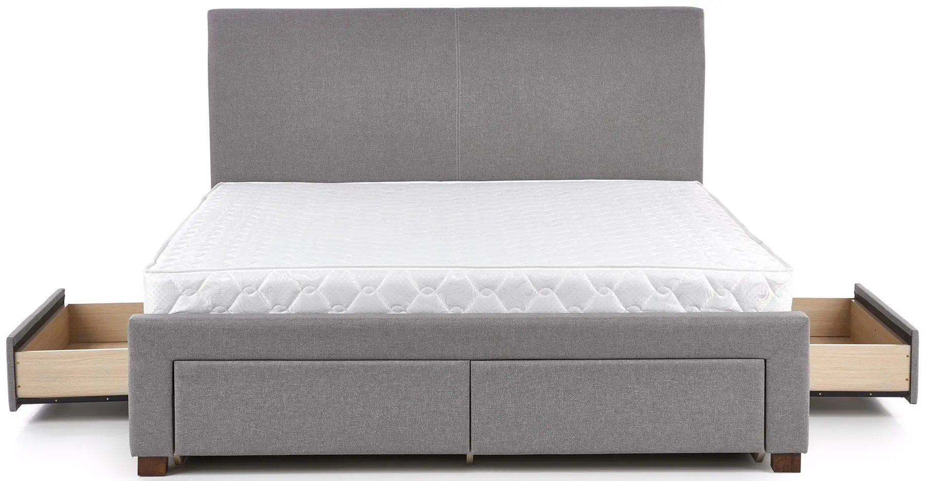 Pat Halmar Modena cu sertare 180x200 (Gray) - 10