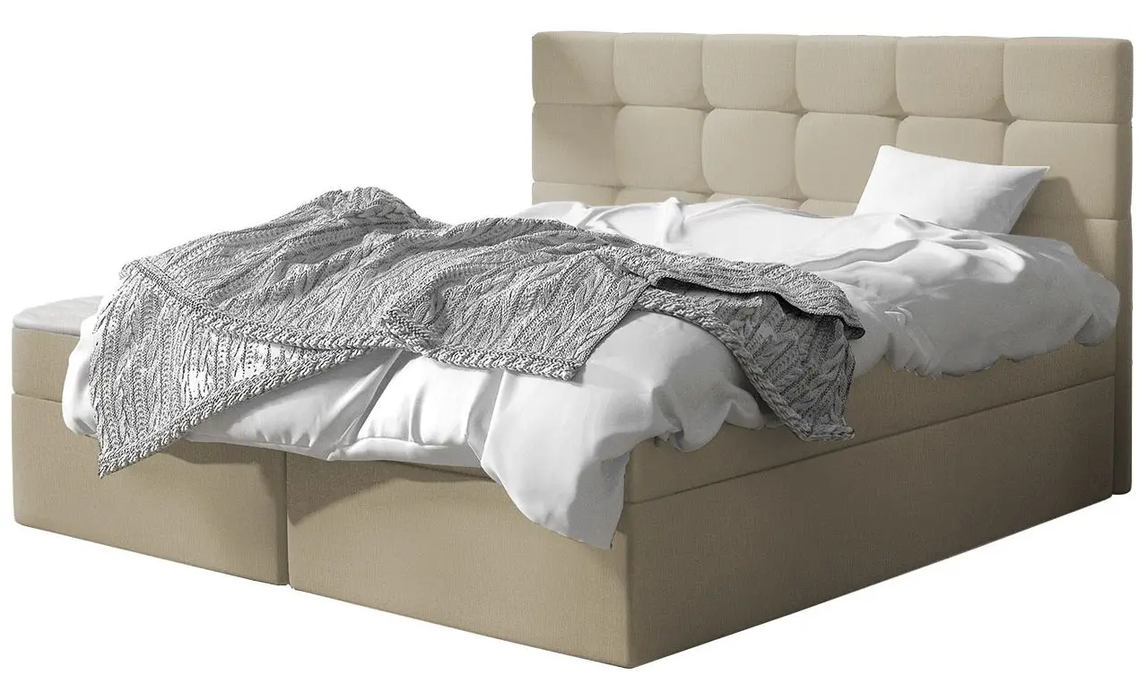 Кровать континентальная Mirjan24 Cinema/Luanda 160x200 (Beige) - 5