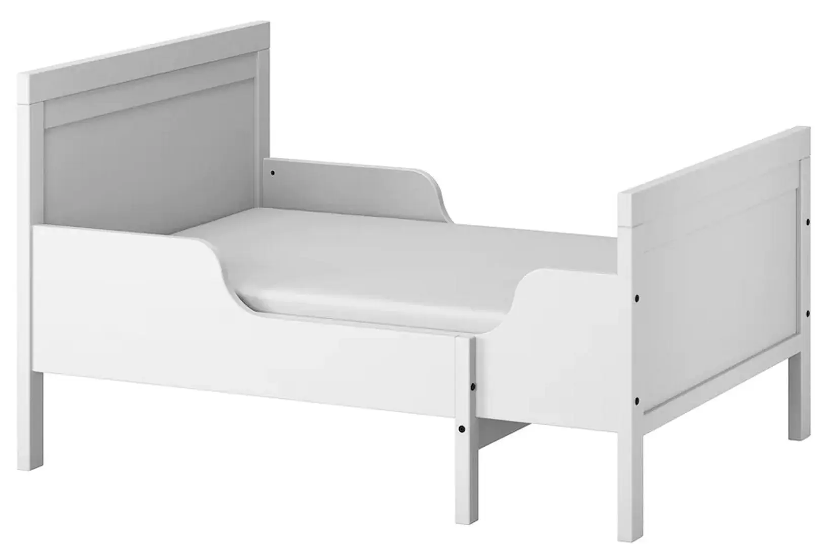 Кровать раздвижная Ikea Sundvik с реечным дном 80x200 (Серый)