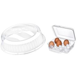 Крышка для микроволновки + контейнер для яиц Dunya 10506/VS05943