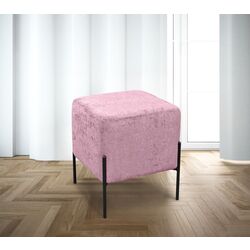 Puf DP Ottoman (Pink/Black)