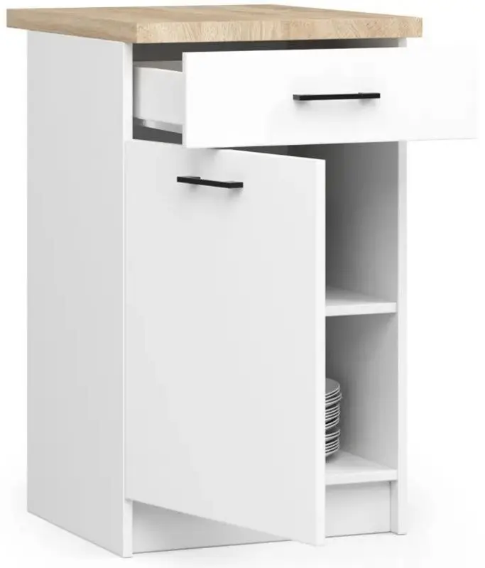 Bucatarie Akord Oliwia 2.4m (White)