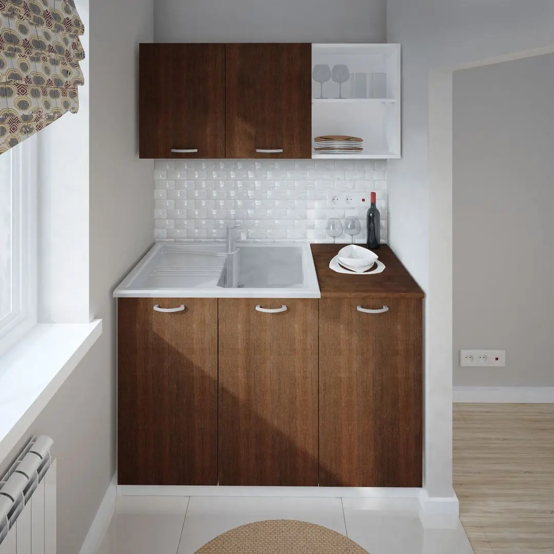 Кухня Haaus Ara 1.2м (White/Wenge)