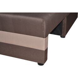 Диван угловой Space Meble Hewlet Sawana 16/Sawana 22 (Brown Dark/Brown Light) Thumb