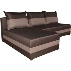 Диван угловой Space Meble Hewlet Sawana 16/Sawana 22 (Brown Dark/Brown Light) Thumb