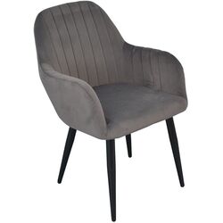 Set de sufragerie Evelin DT 404-1 + LC-621 B White/Dark Grey (1+3) Thumb