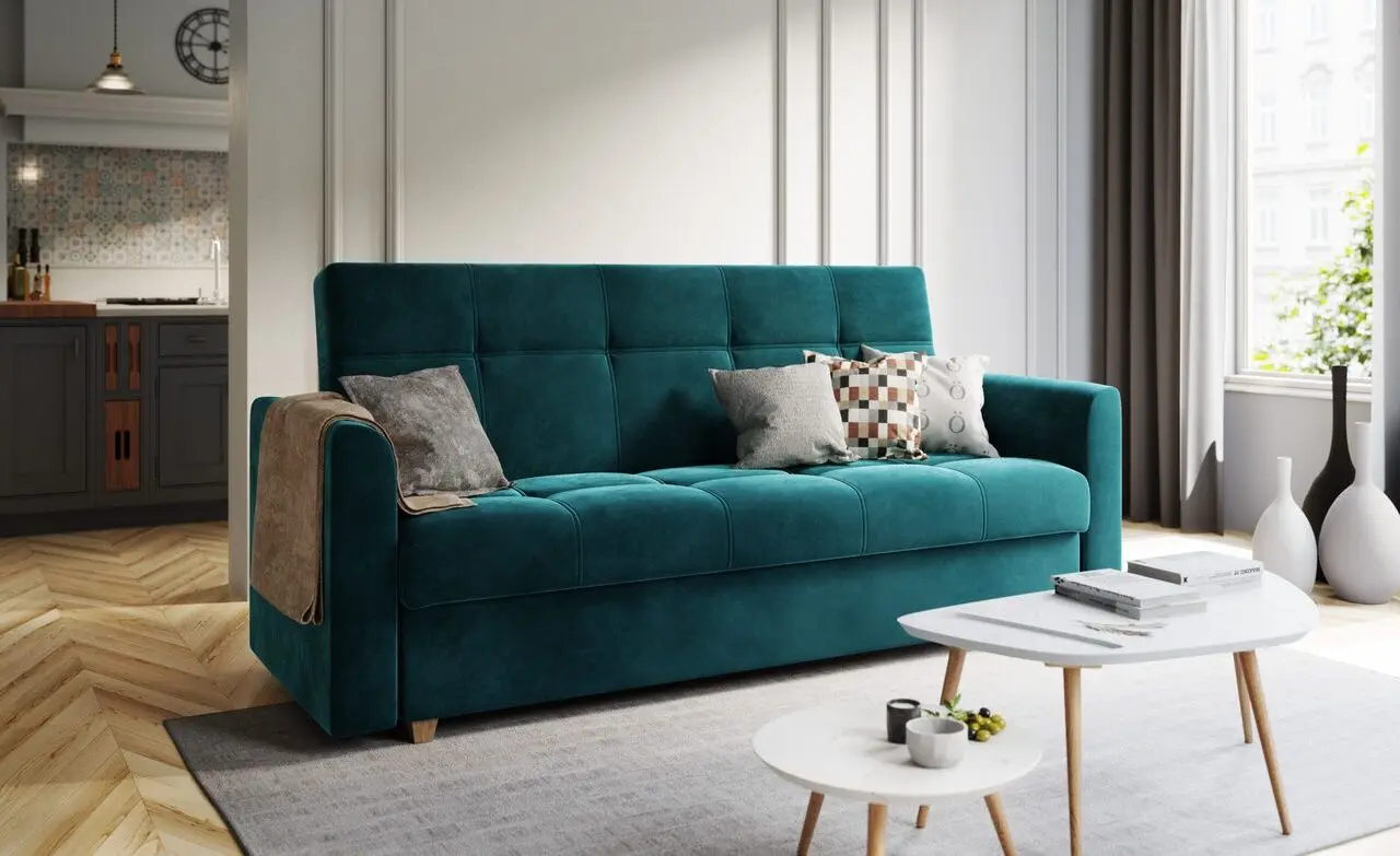 Диван Space Meble Lento Itaka 39 (Turquoise Dark)