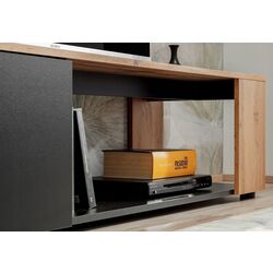 Living ASM Maze II ZWT MZ2 2m (Black Matt/Wotan Oak) Thumb